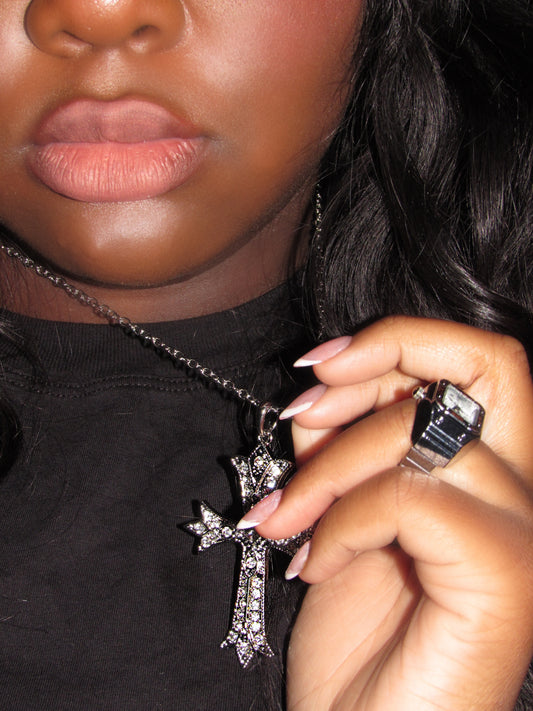 CROSS HIM CHAIN - SILVER